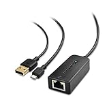 Cable Matters Micro USB Ethernet Adapter (Fire Stick Ethernet Adapter, Fire TV LAN) bis zu 480Mbps für Streaming Sticks, einschließlich Chromecast, Google Home M