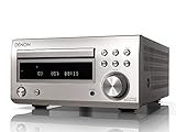 Denon D-M41DAB DAB+ HiFi Receiver mit Bluetooth Silb