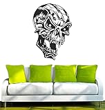 INDIGOS UG - Wandtattoo - Wandaufkleber - w918 Teufel der Hölle 40X27 cm schw