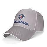 Lanzyee Sc-an-iac Logo Vector Adjustable Sandwich Baseball Cap Gray One S