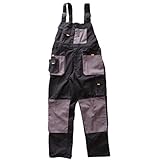 Tubayia Herren Arbeitsanzug Arbeitskleidung Schnell Getrocknet Berufsbekleidung Overall Latzhose (XL)