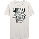 Nirvana Heart Shape Box Männer T-Shirt weiß M 100% Baumwolle Band-Merch, B