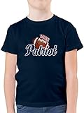 Kinder Sport Kleidung - 100% Patriot - 116 (5/6 Jahre) - Dunkelblau - F130K - F130K - Kinder Tshirts und T-Shirt für Jung