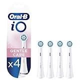 Oral-B iO Gentle Care Ersatzbürsten für elektrische Zahnbürste, 4 Stück, für sanfte Schärfe an sensiblen und gesünderen Z