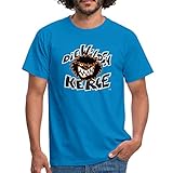 Spreadshirt Die Wilden Kerle Logo Wild Männer T-Shirt, L, Royalb