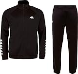 Kappa 303307J Kinder TILL KIDS Trainingsanzug, 19-4006 caviar, 122/128