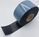 Develory Gummistreifen selbstklebend 1mm stark - viele Größen 20mm bis 200mm breit, bis 10m lang - AUSWAHL: 20mm x 1500mm x 1mm | einseitig klebend - Vollgummi Unterlage Gummimatte Hartg