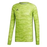 adidas Kinder AdiPro 18 Goalkeeper Jersey Longsleeve Torwarttrikot, semi solar Green, 128