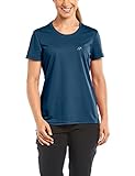 Maier Sports Damen Waltraud Funktionsshirt,blau(Aviator),46