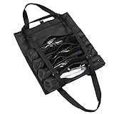 UBORSE Werkzeugrolltasche Multifunktional Rolltasche Werkzeug Auto-Rücksitz-Organizer Faltbar Tragbar Autositz Rolle Aufbewahrungstasche für Autos Jeeps LKWs Geländefahrzeuge M