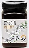 Pouatu Manuka Honig UMF 10+ (MGO  263), roh, echt und unbehandelt. 500g. Nachhaltiges Community-Erzeugnis aus der Forgotten World in Neuseeland. Mit staatl. Veterinärzertifikat aus N
