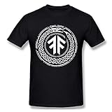 Amon Amarth Herren & Jugend Mode Baumwolle Kurzarm T-Shirt Grafik T-Shirt XL