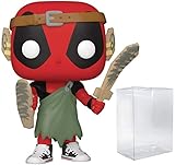 LARP Deadpool Pop #780 Pop Marvel Deadpool Vinyl-Figur (mit EcoTek Schutzfolie zum Schutz der Displaybox)