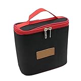 LTCTL 8Pcs Outdoor Gewürzbox Gewürzglas Ölaufbewahrungsflasche Camping Picknick BBQ Tasche Geschirr Zubehör (Farbe : Schwarz)