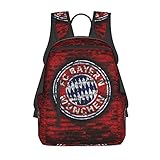 Ba_Yern Schultasche für Jungen/Mädchen und Jugendliche, Studenten-Rucksäcke, lustiger 3D-Druck, F_C Poster, modischer Rucksack, black9, O