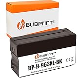 Bubprint Kompatibel Druckerpatrone als Ersatz für HP 963 XL 963XL für OfficeJet Pro 9010 9012 9012e 9014 9015 9016 9019 9020 9022 9025 Schwarz Black