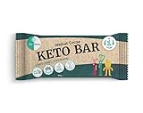 Go-Keto Bar - Walnut Cacao (BIO) | 12 x 40g Keto Riegel | mit gesunden Walnüssen, Chia Samen, Kakao und Kokosöl | Keto Riegel ohne Zucker, perfekt für Deine Keto Diät | Paläo, vegan, Low Carb