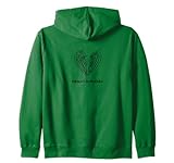 Heartbreaker Hipster T-Shirt mit gebrochenem Herz, Love Scribble Kapuzenjack