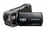 Sony HDR-CX550VEB Full HD Camcorder (Flash, 10 fach optischer Zoom, 8,8 cm (3,5 Zoll) Display, EXMOR R Sensor, 64 GB interner Speicher) schw