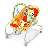 Yuanyan Elektrische tragbare Babyschaukel für Säuglinge Schaukelstuhl mit Musik (mehrfarbig)