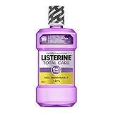 LISTERINE Total Care(600 ml), Antibakterielle Mundspülung, Für gesunde Zähne und gesundes Z