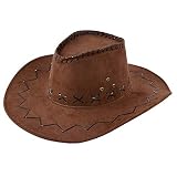 Miobo Cowboyhut Westernhut Cowgirl australien Texas Cowboy Hut Hüte W