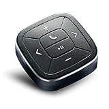 TUNAI Button- Bluetooth Fernbedienung Auto Media Button fürs Lenkrad zum Musiksteuern, Telefonieren, und mehr- kompatibel mit iPhone and Android Smartp