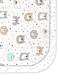 FlyIdeas Spannbettlaken für Beistellbett 90x55 cm - 2 Spannbettlaken Sie Passen Babybettchen Waldin Alvi Babybay Fabimax Neste Fillikid - 100% Oeko-TEX Zertif. Organisch Reine Baumwolle Made in EU