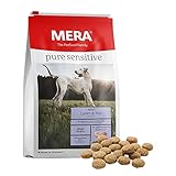 Mera pure sensitive Hundefutter  Lamm & Reis  Trockenfutter für nahrungssensible Hunde - glutenfrei & hypoallergen - Single Protein Futter (12,5 kg)