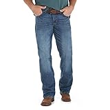 Wrangler Herren Retro Relaxed Fit Boot Cut Jeans, True Blue, 33W / 32L