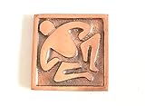 JET Energized Vastu Purush Helix Energy Home Office Aktivieren Balance Nord-Ost Eckdekoration Spirituelle Energie Böser Blick Schutz (Kupfer Vastu Purush)