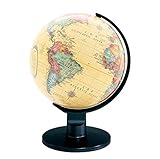 ZSM Globus Retro Antike Globen Kinderweltglobus 6in（15cm） Mini Politischer Globus Vertikale Achsendrehung Erdkugel Für Kinderklassenzimmer Bildungsweltglobus (Color : Globe)