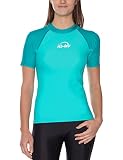 iQ-UV Damen 300 Slim Fit UV T-Shirt, Caribbean, XXL (46)