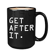 N\A Jocko Kaffeetasse - Get After It. - Jocko Willink Zitat American Seals Podcaster Autor anwesend für Männer Frauen Fan JEDJS2