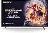 Sony KE-55XH90/P Bravia 139 cm (55 Zoll) Fernseher (Android TV, Full Array LED, 4K, High Dynamic Range (HDR), Smart TV, Sprachsteuerung, 2021 Modell) Schw