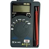 YTGUEVKDH LCD-Multimeter Auto Range Digital-Multimeter Voltmeter-Prüfvorrichtung-Werkzeug AC-DC-Taschen-Mini Professional Meter-Test 1.5V