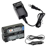 DSTE Ersatz Batterie und DC01E Reise Ladegerät Kompatibel für Sony A57 A58 A100 A200 A200W A300K A300X A350 A350H A350K A350X A450 A500 A550 A560 A580 A700 A700K A700P A700Z Alpha A99 II