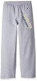 Champion NCAA Boy 's Eco Powerblend Hose, Jugendliche Jungen, NCAA Boy's Eco Powerblend Pant, Grau meliert, Larg
