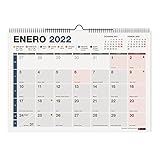 Miquelrius - Wandkalender 2022 Komplett - Format A3 (420 x 296 mm) - mit Platz für Notizen - Spanisch - Spanische Feiertag