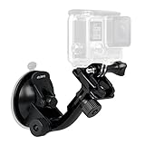 Sametop Saugnapfhalterung Suction Cup Mount Kompatibel mit GoPro Hero 10, 9, 8, 7, 6, 5, 4, Session, 3+, 3, 2, 1, Hero (2018), Fusion, Max Kameras; Geeignet für Windscützscheiben und F