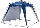 Lumaland Where Tomorrow Pop-Up-Pavillon mit 1 Seitenwand – großer Event Pavillon – Festival-Partyzelt – Stehhöhe 190 cm – wasserdichter Pavillon mit UV+50-Schutz – B