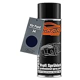TRISTARcolor Autolack Spraydose für Ford J4 Deep Impact Blue Perl/Indic Blau Metallic Basislack Sprühdose 400