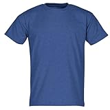 Fruit of the Loom - T-Shirt 'Valueweight T' / Retro Heather Royal, XXL