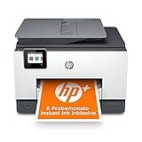 HP OfficeJet Pro 9022e Multifunktionsdrucker (HP+, A4, Drucker, Scanner, Kopierer, Fax, WLAN, LAN, Duplex, HP ePrint, Airprint, mit 6 Probemonaten HP Instant Ink Inklusive) B