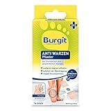 Burgit Footcare Anti Warzen Pflaster, Lindert Schmerzen, 14-Stück