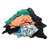 BOVE Putzlappen Trikot bunt 5 kg - allerbeste Qualität – aus T-Shirts und Poloshirts – fusselarm, hohe Dehngrenze und stark absorbierend (8700507) – Putztücher – Putzlappen Werk