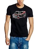 Coole-Fun-T-Shirts T-Shirt A-TEAM VAN - BUS, schwarz weit, XXL, 10739_schwarz_VAN_GR.XXL