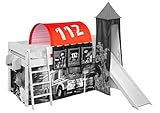 Lilokids Tunnel Feuerwehr - für Hochbett, Spielbett und Etagenb