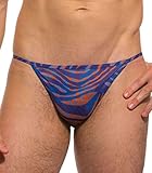 Kiniki Tiger Shock Tan Through Sonnendurchlässige Kleine, Schmale Badehose Herren Bademode- Limitierter Auflage Druck