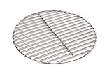 Massiver Grillrost Ø 34,5 cm aus Edelstahl rostfrei und elektropoliert 6 mm für Grill rund, Kugelgrill, Feuerschalen Grillschalen Rundg